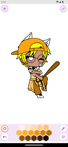 Coloring Book for Gacha Life 2 - Screenshot 4