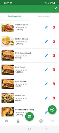 Android application Trick-Shop screenshort