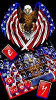 screenshot of American Eagle Flag Keyboard T