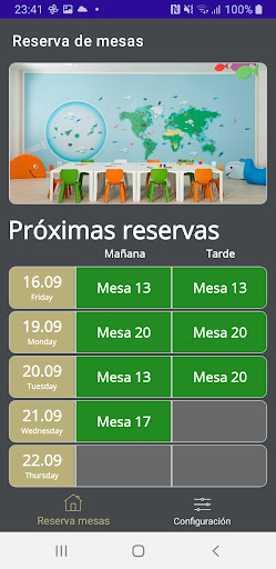 B-TableBooking Screen 2