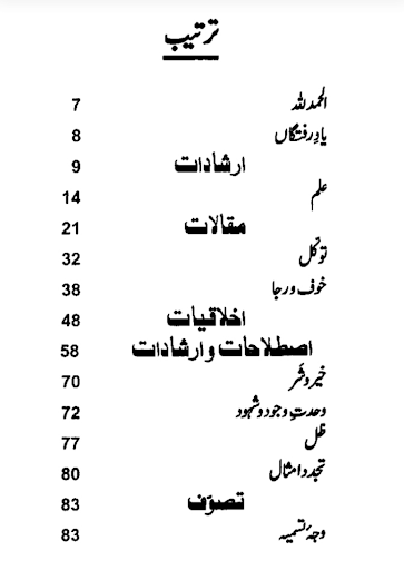 Islamic Books in Urdu Screen 2