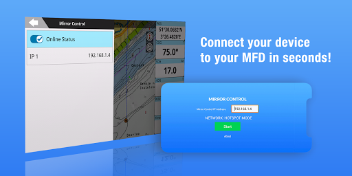 Android application Mirror Control screenshort