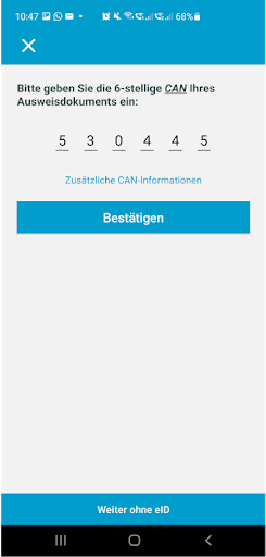 identity Reader Screen 3