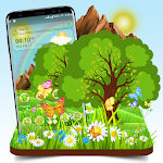 Cover Image of Download Nature Rainbow Launcher Theme  APK