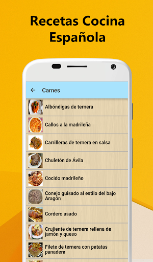 Spanish Recipes Screen 3