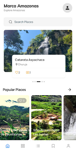 Android application Amazonas Travel Mark screenshort