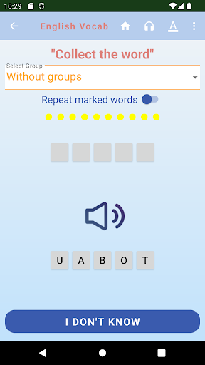 EnVocab Screen 3