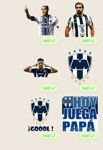Monterrey Stickers Screen 3