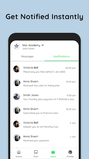 User B2B Screen 2