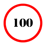 Speed limit (circle) Battery icon