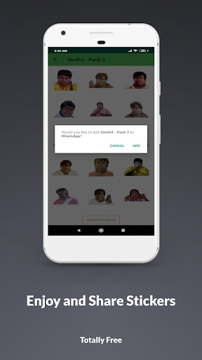 Senthil Gowndamani Stickers Screen 3