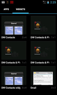 DW Contacts widget