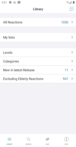 Screenshot of ReactionFlash