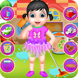 Baby Doll Dream House Cleanup icon