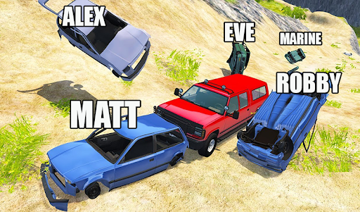 Android application Online Real Car Crash Test Sim screenshort