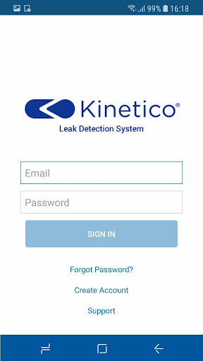 Kinetico Monitoring Screen 2