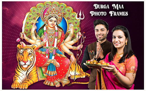 Durga Maa Photo Frames Screen 3