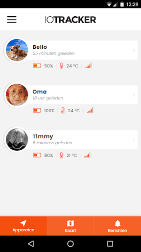 ioTracker Screen 2