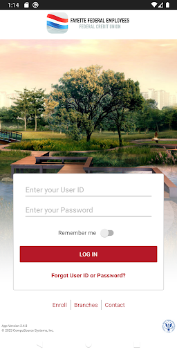 Android application Fayette Federal Employees FCU screenshort