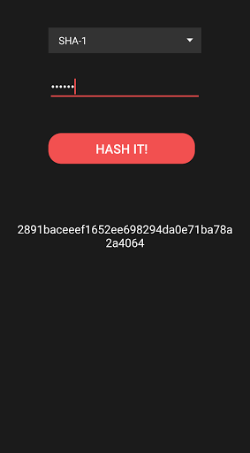 Hash it! MD5 | SHA-1-256-512 Screenshot 2 - AppWisp.com