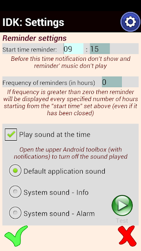Important Dates Keeper PRO Screen 2