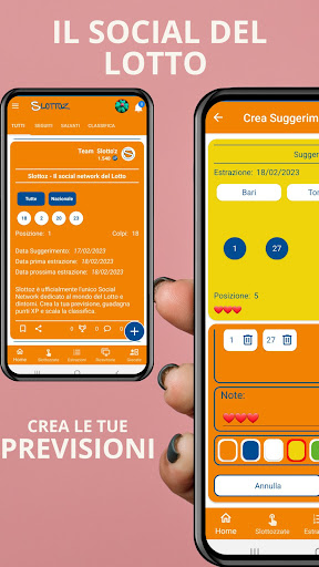 Android application Slottoz - Il social del Lotto screenshort