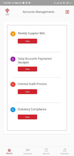 Victoria Accounts Screen 2