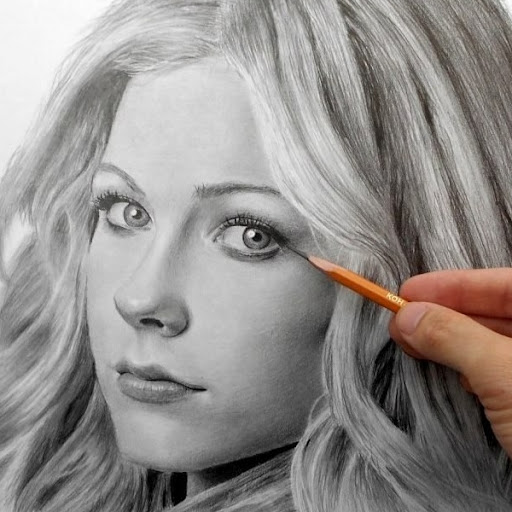 Pencil drawing step by step Screen 2