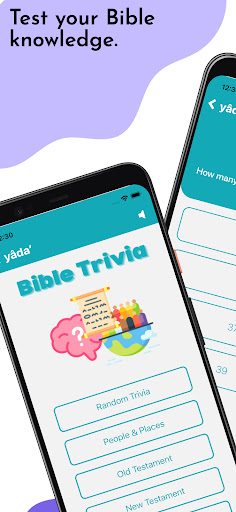 Android application Yada - Bible Trivia screenshort