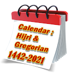 Cover Image of Download Hijri And Gregorian Calendar 1442 - 2021 1.3.8 APK