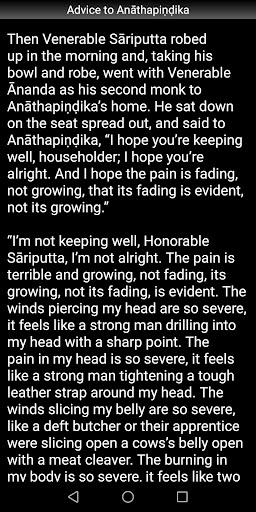 Advice to Anathapindika Sutta Screen 3
