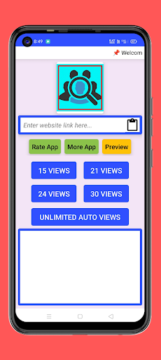 Website Traffic Generator Screen 2