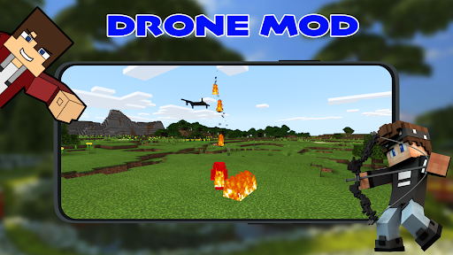 Drone Mod For Minecraft PE 3