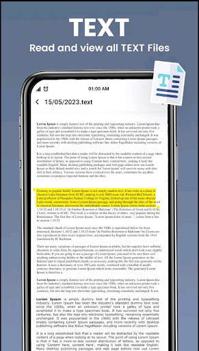Document Reader Pro - PDF&WORD Screen 2