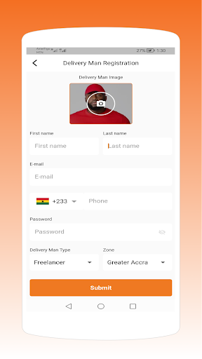 Android application Daily Choo Courier screenshort