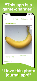 Food Diary See How You Eat App Screenshot