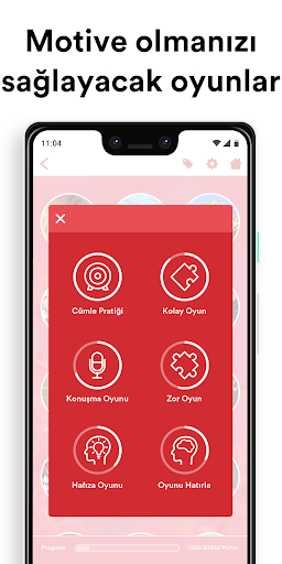 uTalk - 150+ dil öğrenin Android Uygulaması Ekran Görüntüsü 4
