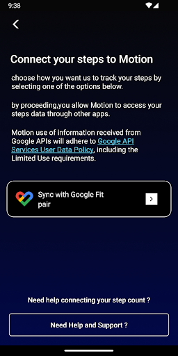 THE MOTION Screen 2