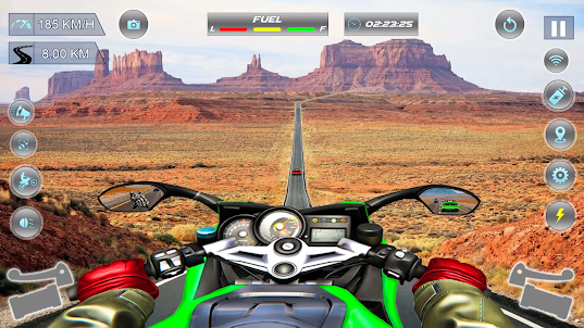 autopista moto carreras juego