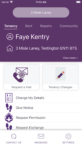 Android application West of Scotland Housing App screenshort