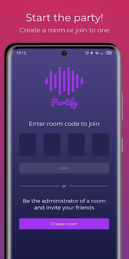 Android application Partify - Spotify Controller screenshort