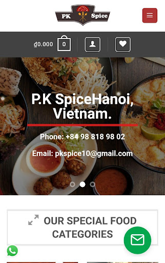 PKSpice  Top Halal Food App   Hanoi Vietnam