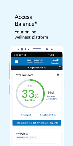 Alberta Blue Cross®—member app Screen 2