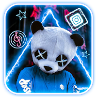 Neon, Panda, Boy3D иконки тем фоновых HD