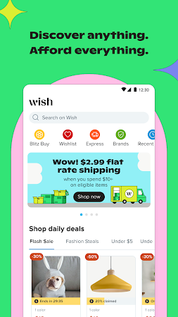 Game screenshot Wish: Shop and Save mod apk