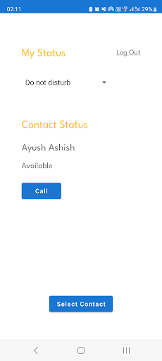 Call Status Screen 3