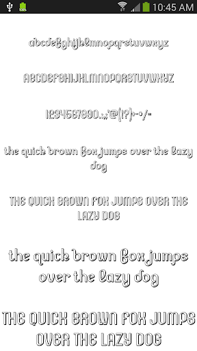 Fonts Message Maker Screen 2
