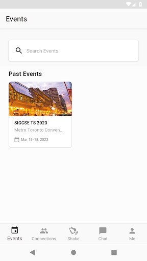 Screenshot of SIGCSE Technical Symposium '23