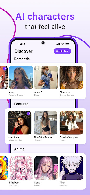 Pheon: AI Girlfriend Chat Bot - 1.95 - (Android)