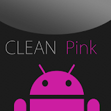 GO SMS Clean Pink Theme icon
